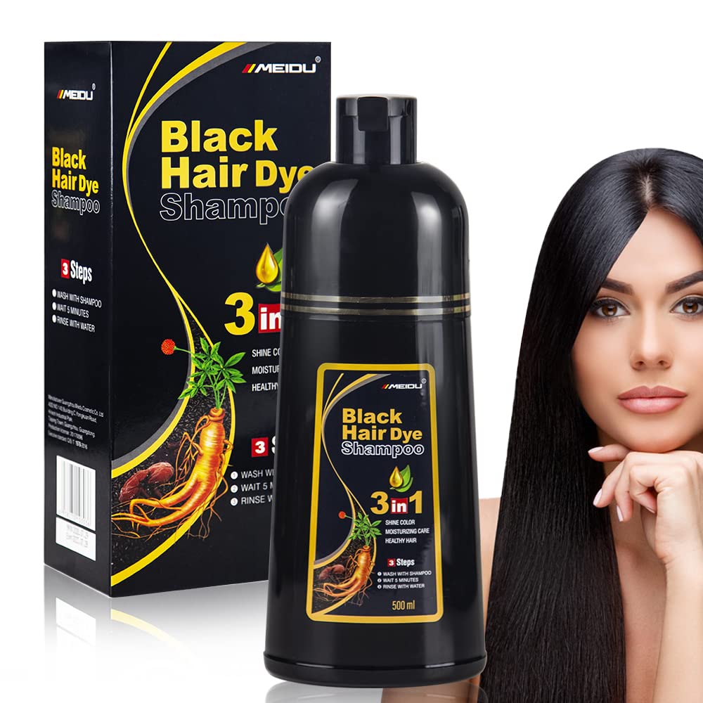 Shampoo Tapa canas 500mL Original NEGRO