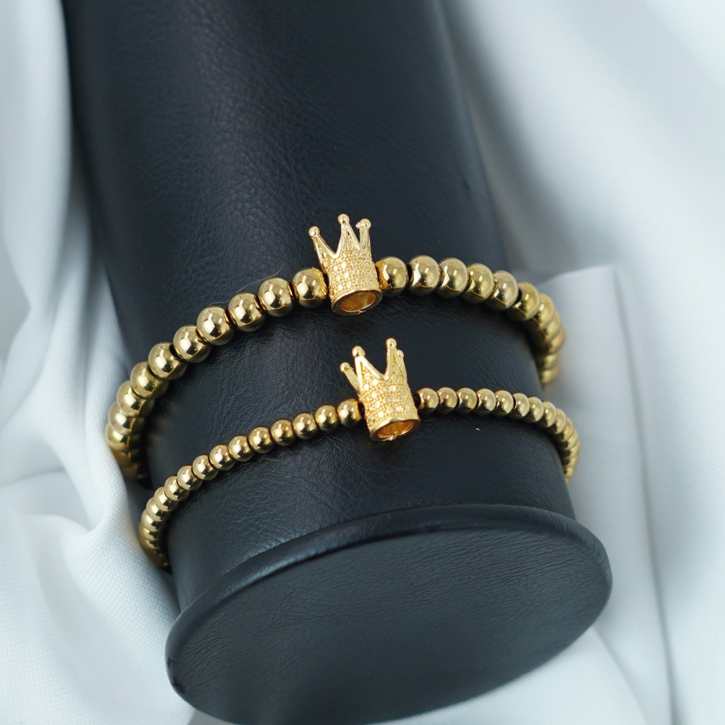 PULSERA BALIN SEGUIDO CORONA 2X1 DORADA