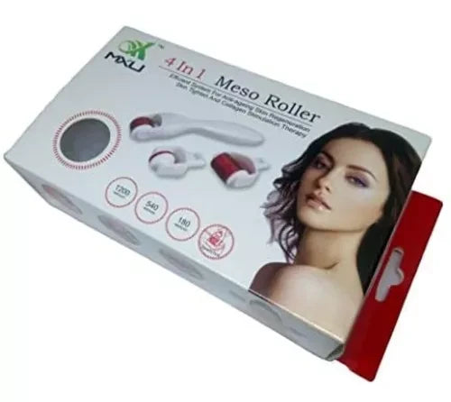 Derma Roller 4 En 1 Recargable