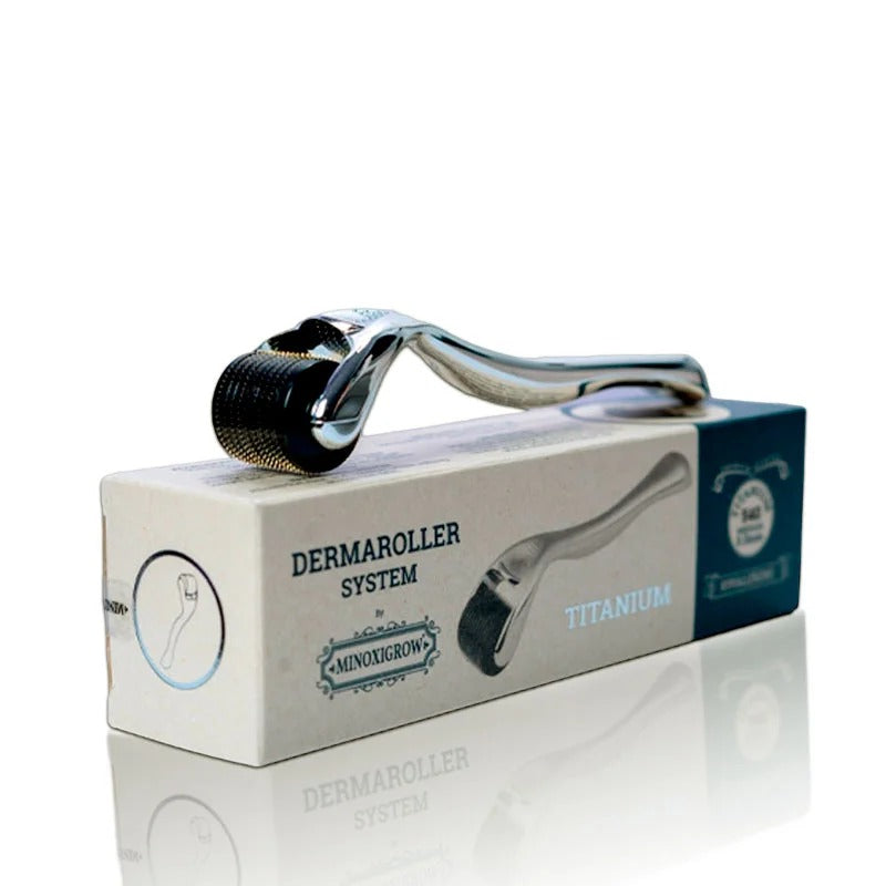 Combo Kirkland Minoxidil + Derma Roller Titanium