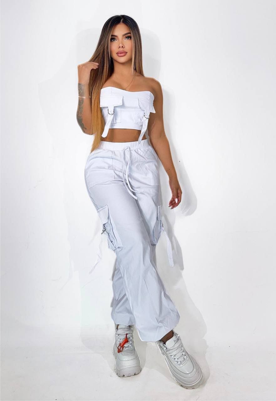 Conjunto Pantalón Y Blusa Set Turin