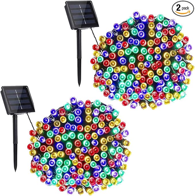 Luces Navideñas Alimentadas Por Energía solar