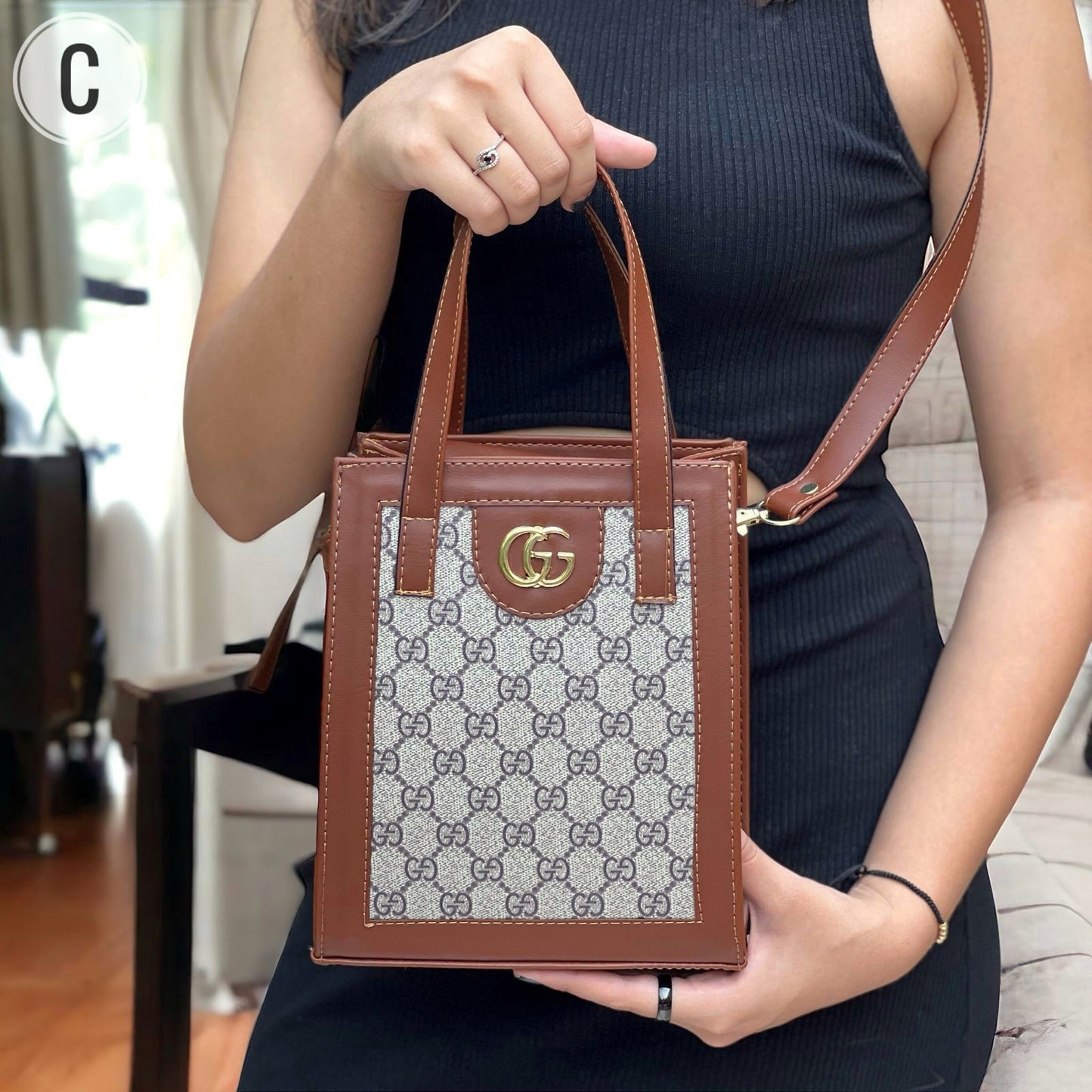 Bolso Gucci Cuadrado- Calidad premium 1.1