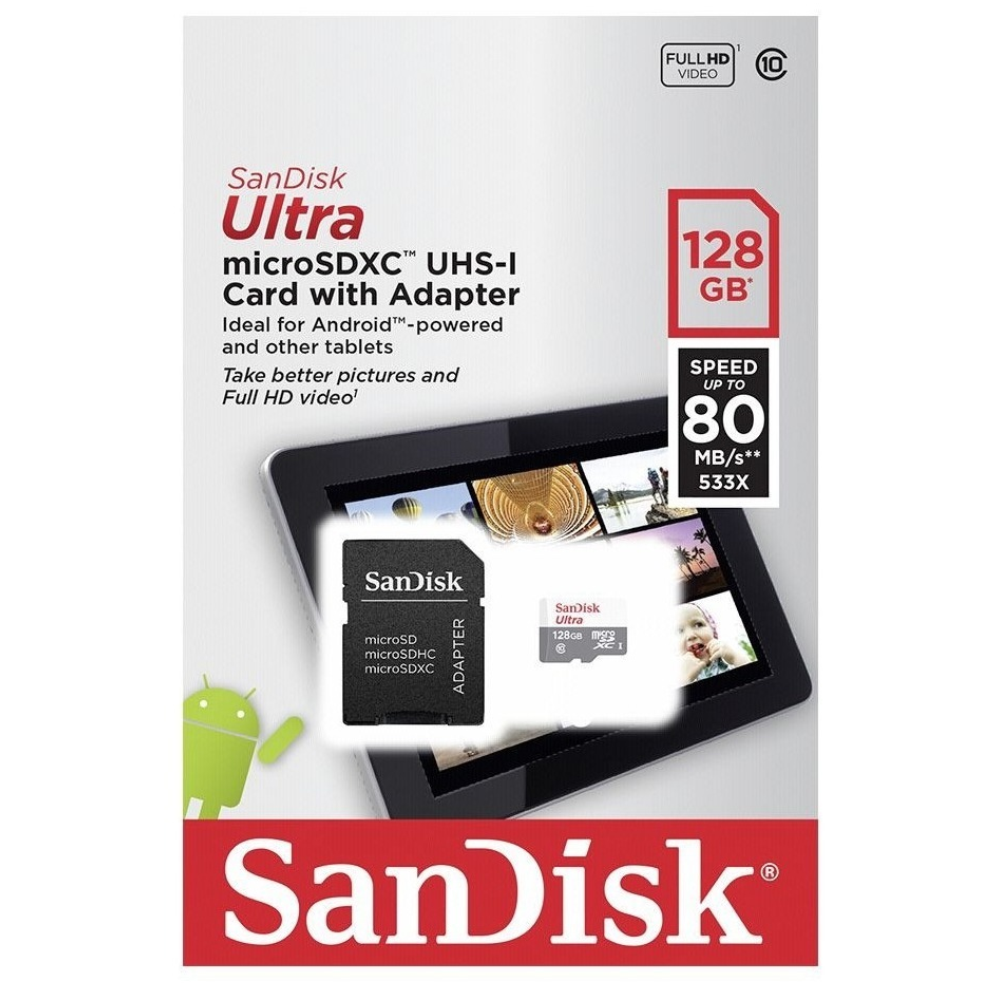 Tarjeta de memoria SanDisk SDSQUNS-128G