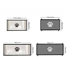 PUERTA EN MALLA PARA PERROS