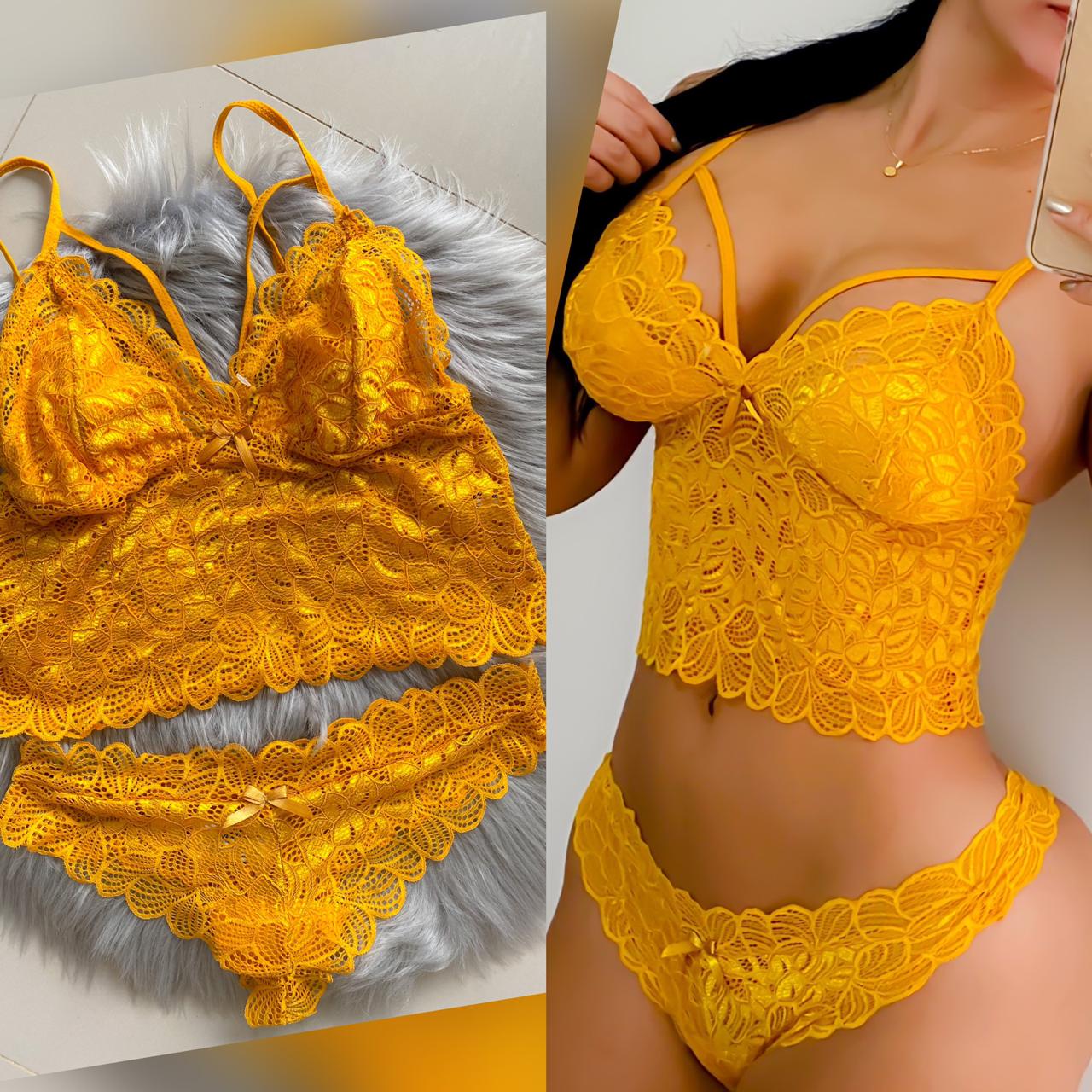 Lencería Femenina de Encaje Tanga Dama