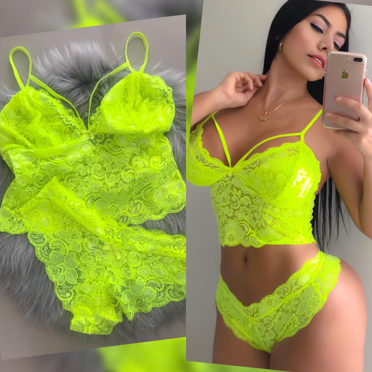 Lencería Femenina de Encaje Tanga Dama