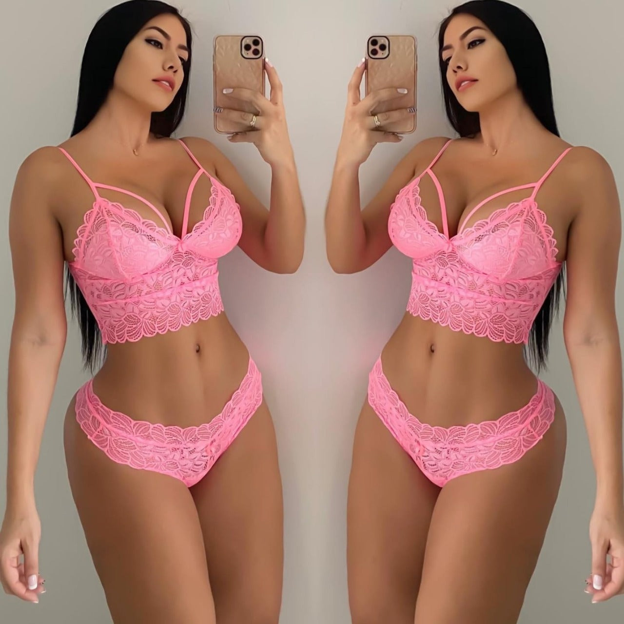 Lencería Femenina de Encaje Tanga Dama