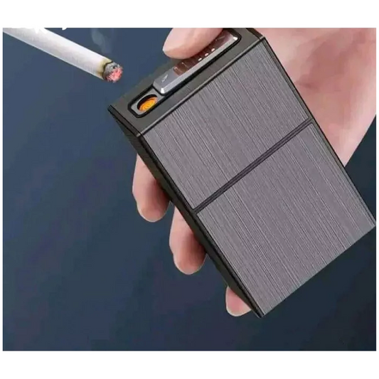 Encendedor y almacenador de cigarrillos