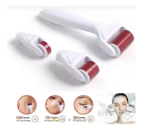 Derma Roller 4 En 1 Recargable