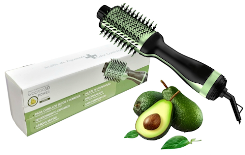 Cepillo Secador Alisador aguacate