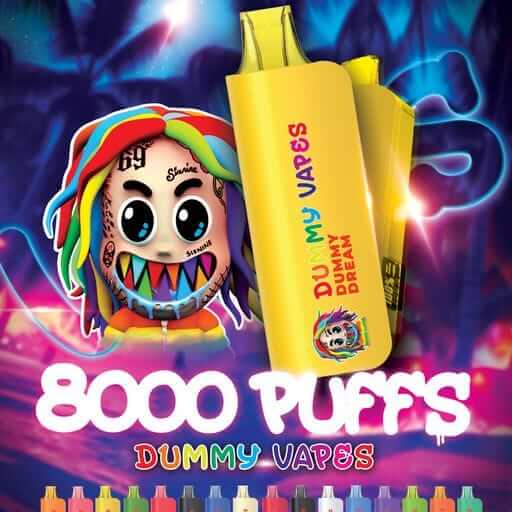 VAPER VAPORIZADOR DUMMY  8.000 PUFF