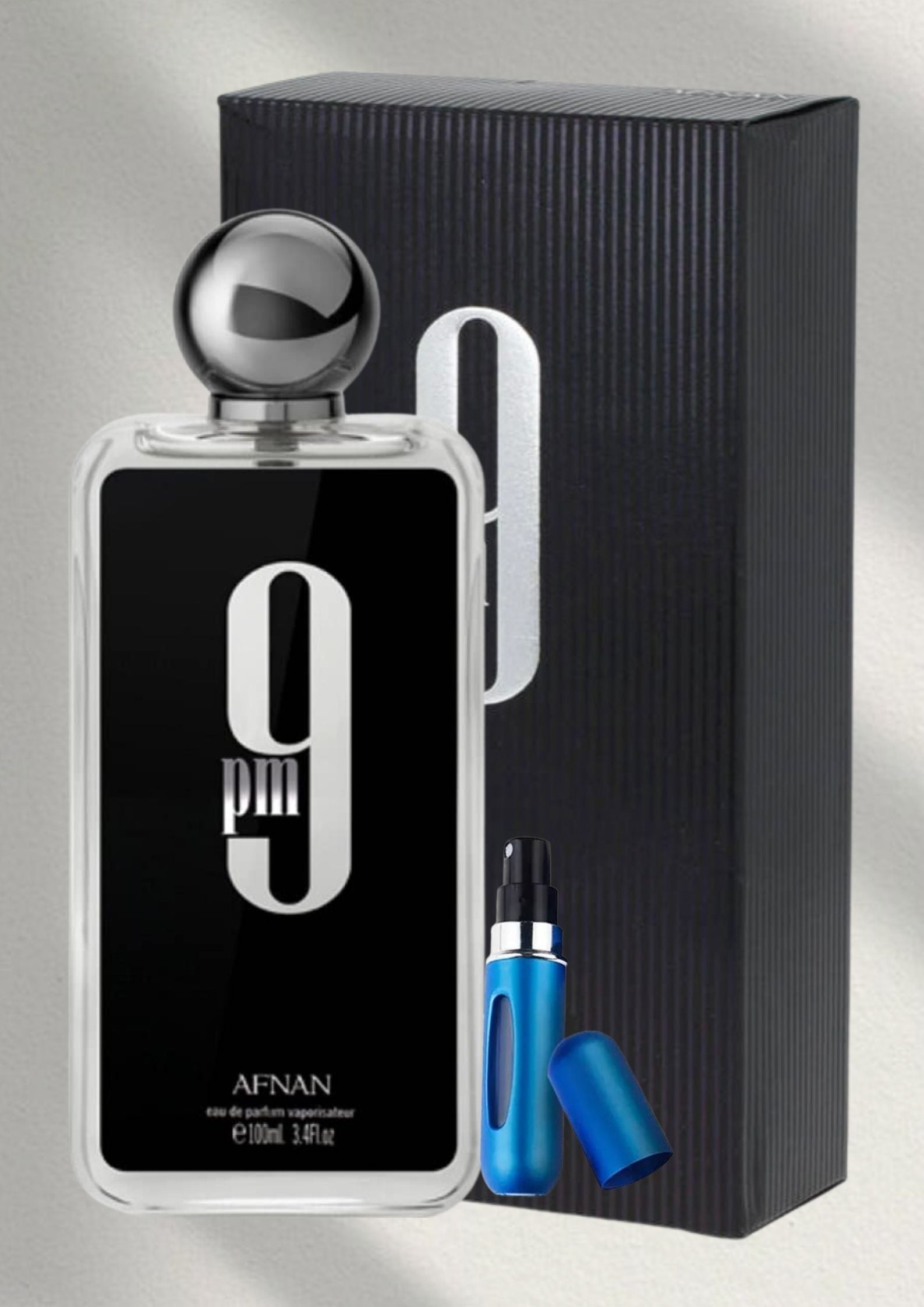 9PM AFNAN 100ML + PERFUMERO- CALIDAD 1.1 PREMIUM