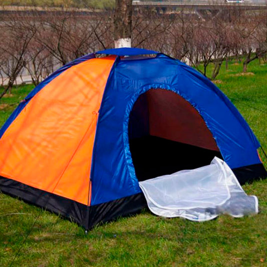 Carpa Camping 4P Semi Impermeable