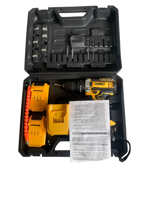 Taladro inalambrico percutor dewalt