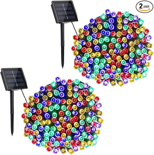 Luces Navideñas Alimentadas Por Energía solar
