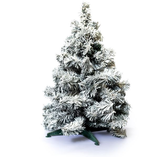 Árbol de Navidad con Nieve 90 cm