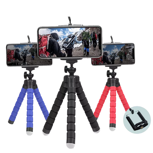 HOLDER CELULAR TRIPODE FLEXIBLE