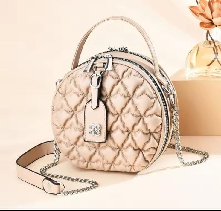 Bolso Redondo Pequeño Para Mujer