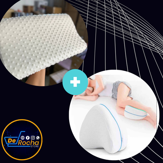 Kit almohada Viscoelástica + Ortopédica