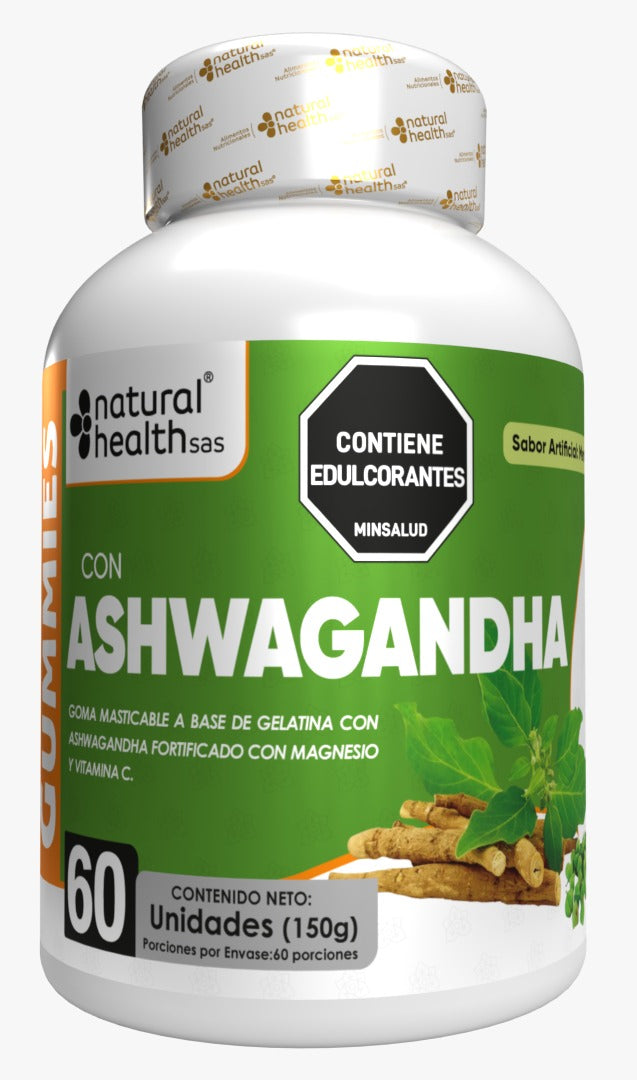 Ashawanda X 60 GOMAS CON INVIMA