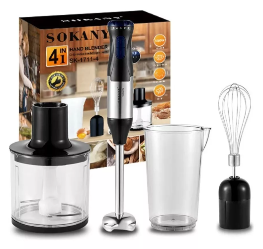 Batidora mano 4 en 1 Sokany 1000w