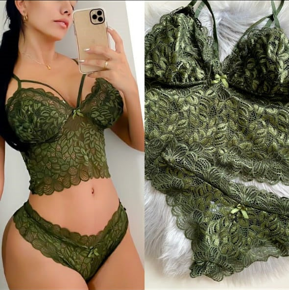 Lencería Femenina de Encaje Tanga Dama